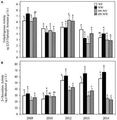 Soil Microbial Biomass and Fungi Reduced With Canola Introduced Into Long-Term Monoculture Wheat Rotations